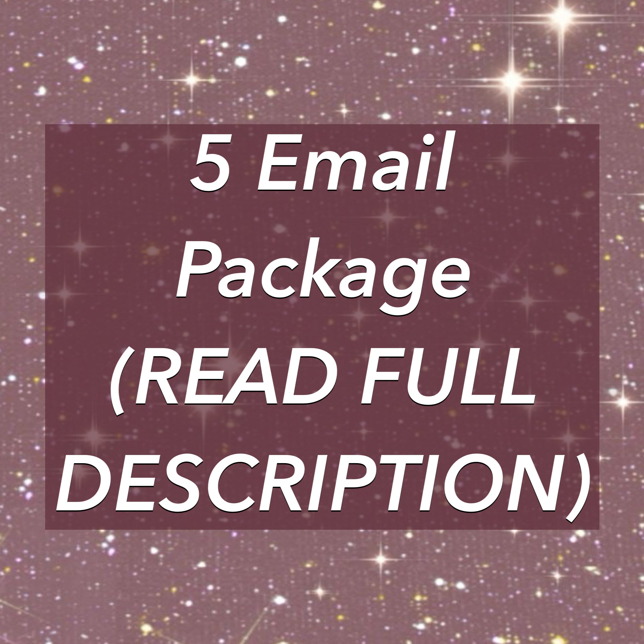 5 Email Package with Sammy