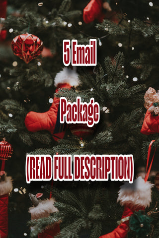 5 Email Package with Sammy